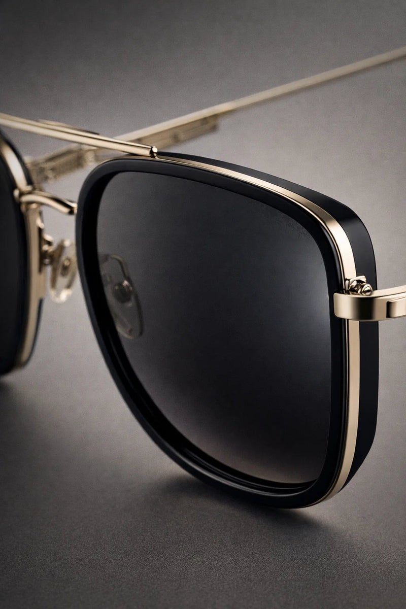VEGAS Full Rim Square Unisex Grey  Sunglasses V2070 S C3 - Image 2