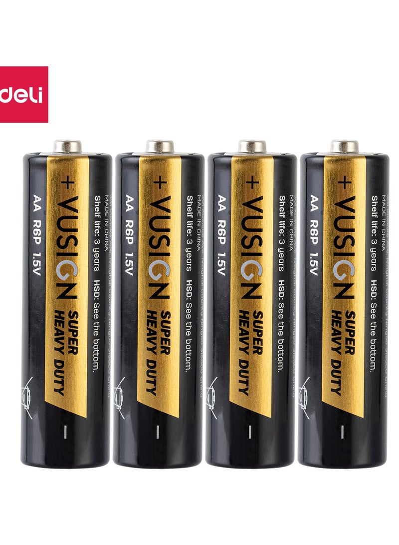 EL206 بطاريات AAA فائقة التحمل – R03، 4 قطع، طويلة الأمد ومتينة – أسود - Image 1
