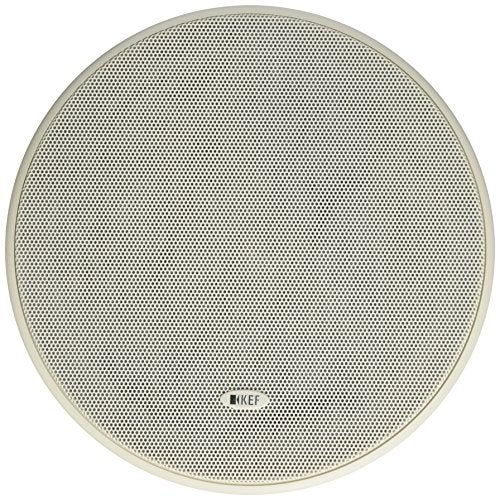 KEF CI160QR Round In-Ceiling Speaker Architectural Loudspeaker (Single),White - Image 1
