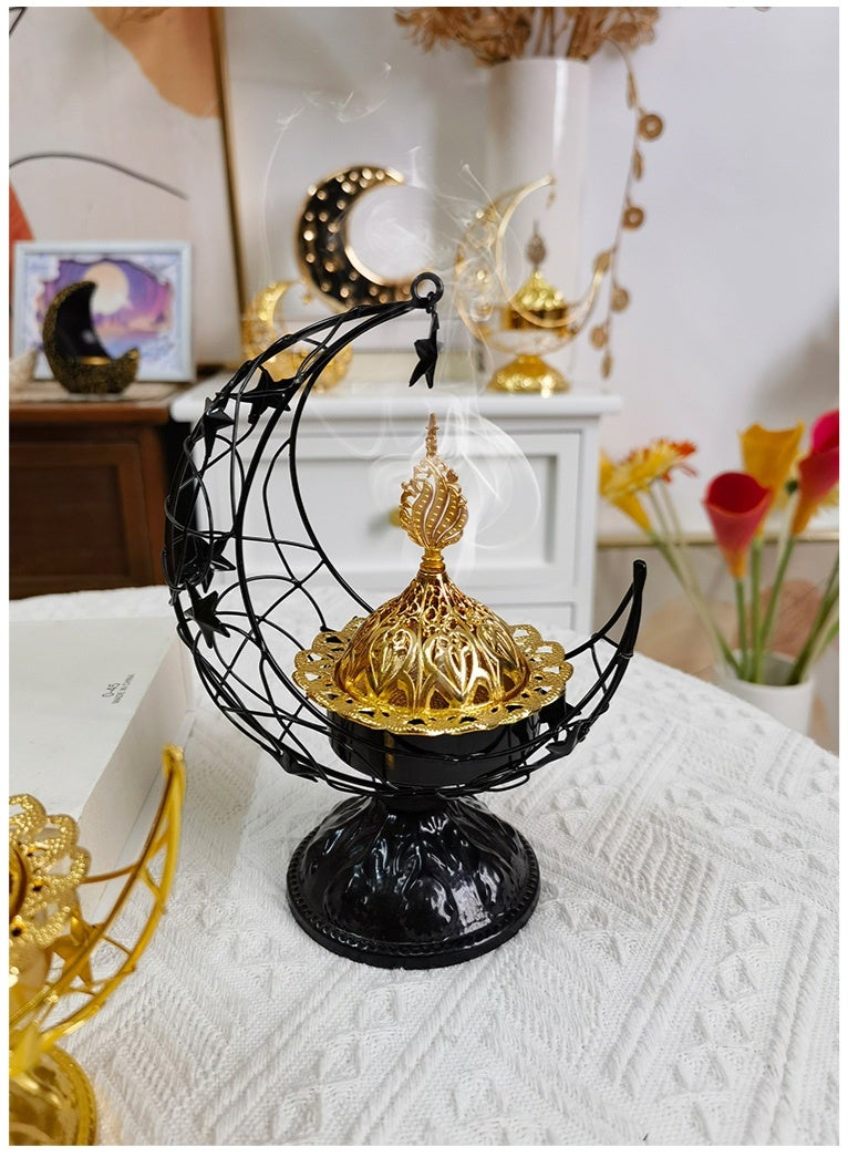 Household Indoor Golden Incense Burner - Image 1