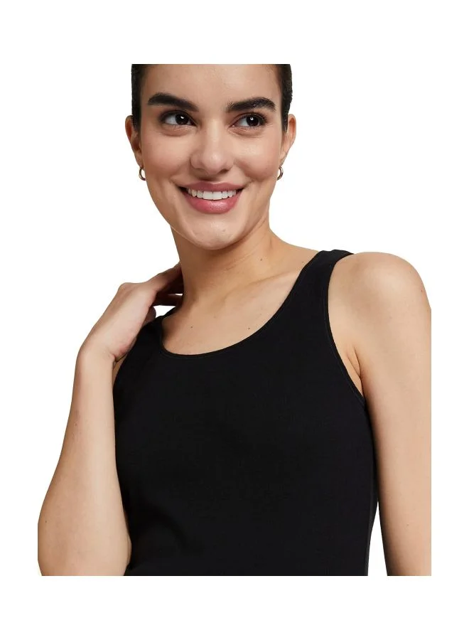 JOCKEY Jockey 1535 Women Super Combed Cotton Rib Fabric Inner Tank Top with Stay Fresh Treatment