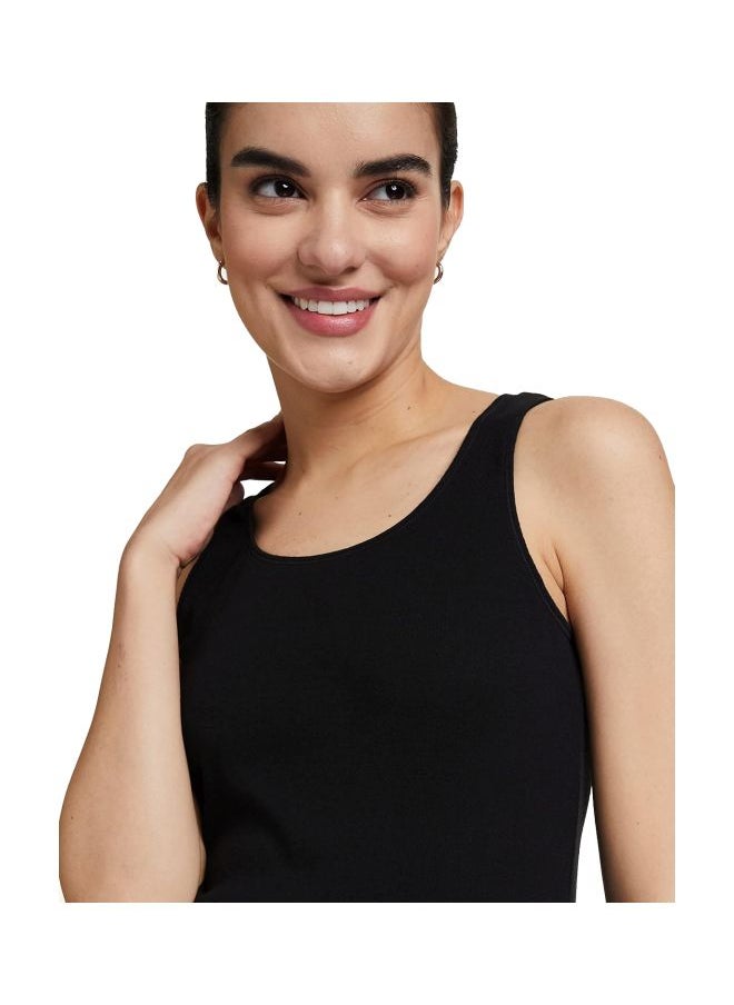 JOCKEY - Jockey 1535 Women Super Combed Cotton Rib Fabric Inner Tank Top with Stay Fresh Treatment - Image 1