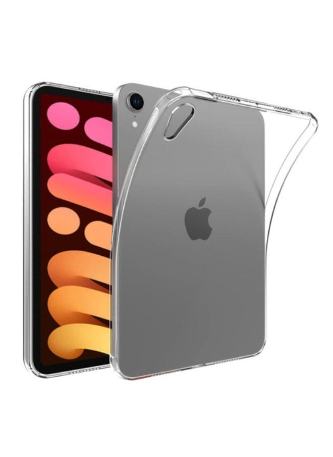 Raxoom Premium Silicone Transparent Case for Apple iPad Mini 6 - TPU Back Cover for iPad Mini 6 (2021)