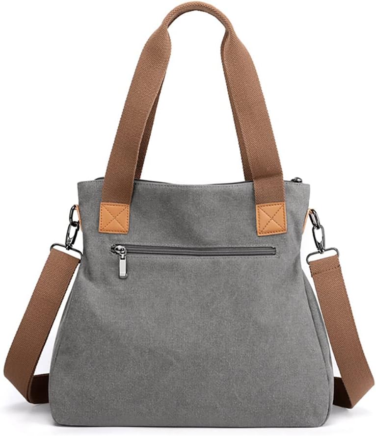 SNUG STAR Canvas Handbag Multi-Color Striped Lattice Cross Body Shoulder Purse Bag Tote-Handbag for Women | Striped, Lattice, Shoulder, Purse, Bag, Striped, Lattice, Shoulder, Purse, Bag - Image 2
