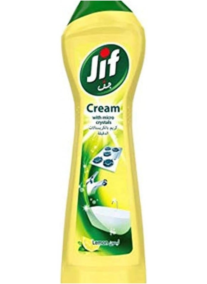 Jif - 500ml jif Cream Cleaner With Micro Crystals Technology Lemon - Image 1