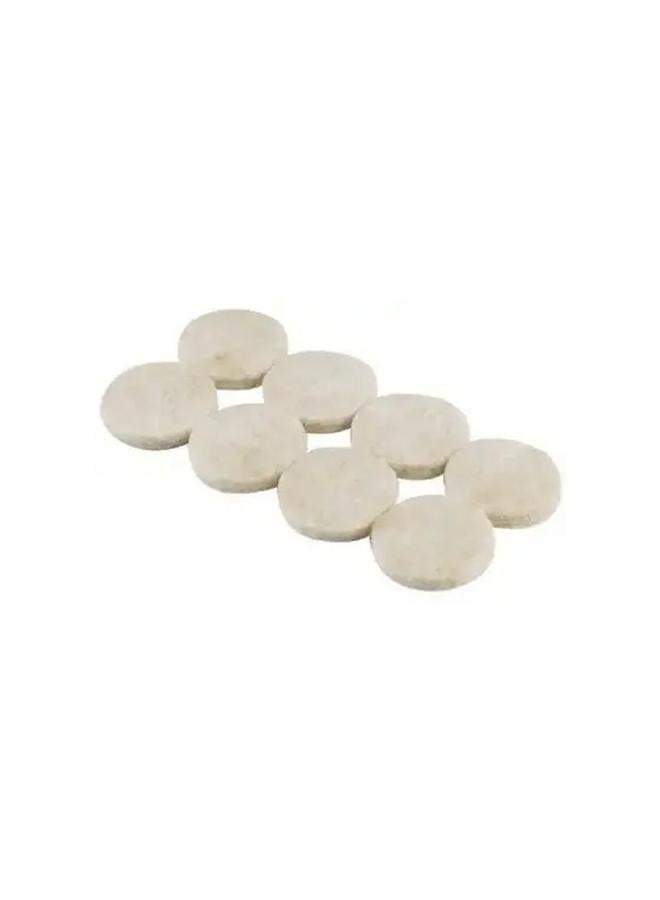 ACE 20-Piece Heavy Duty Easy to Use Round Self-Adhesive Felt Pad Set Beige 3/4inch 9951 - Image 2