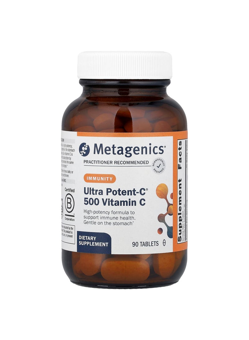 Metagenics Ultra Potent-C® 500 Vitamin C, 90 Tablets