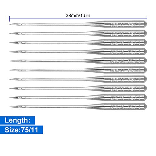 SENENQU 50 PCS Embroidery Sewing Machine Needles Size 75/11, Household Sewing Needles for Brother Sewing Machine1 - Image 2
