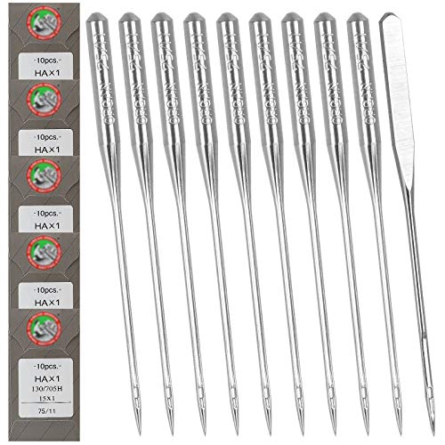 SENENQU 50 PCS Embroidery Sewing Machine Needles Size 75/11, Household Sewing Needles for Brother Sewing Machine1 - Image 1