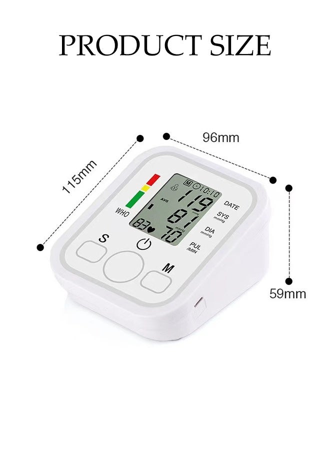 DUNISO Blood Pressure Machine & Monitors，Blood Pressure Meter Digital，Blood Pressure Monitor，One-Touch Operation，Irregular Heartbeat Detection for Home Use - Image 2