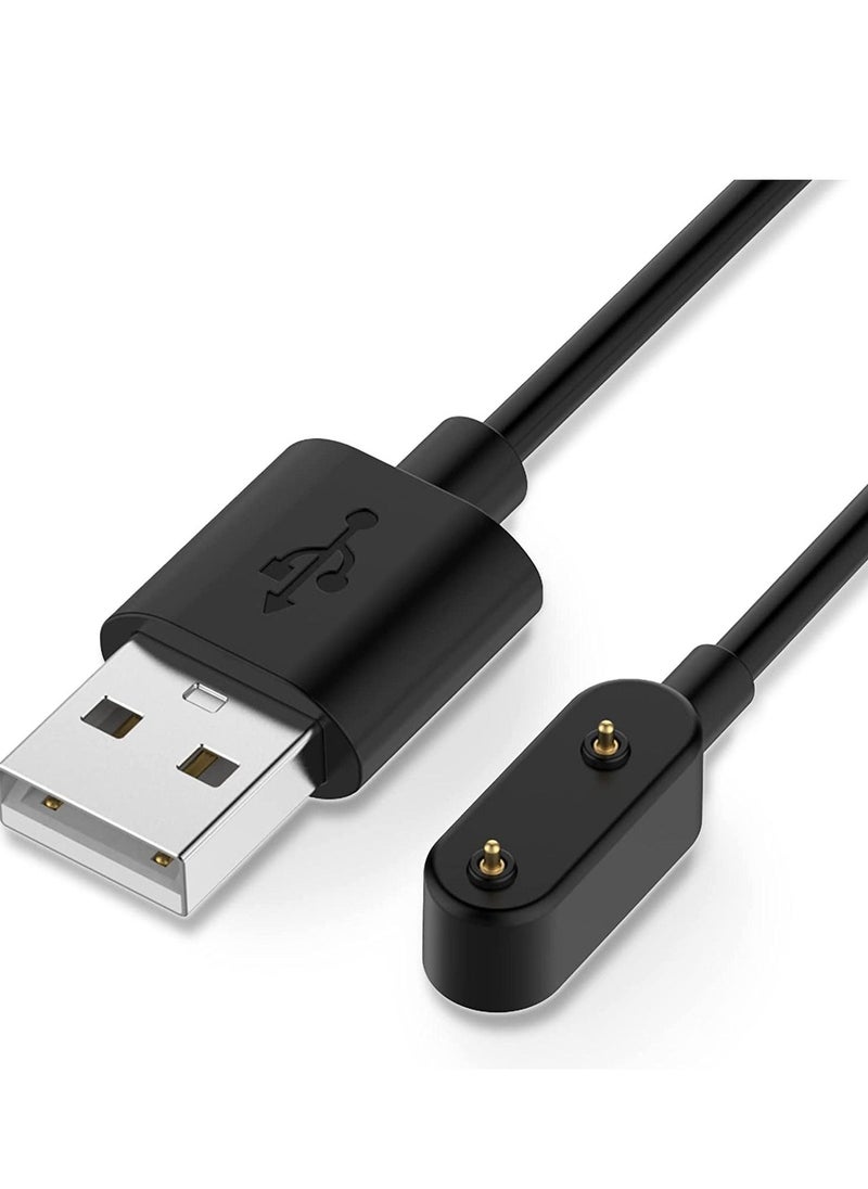 Charger Compatible with Huawei Watch Fit, USB Charging Cable Cord Base Dock Charger Adapter Stand For Huawei Band 6 smartwatch (Black) - Image 1