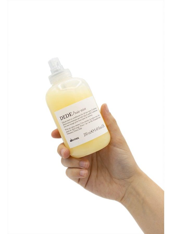 Davines بخاخ شعر DEDE، بلسم خفيف بدون شطف، يرطب مع إضافة اللمعان، يزيد من قابلية التمشيط للشعر الناعم، 8.45 أونصة سائلة. - Image 5