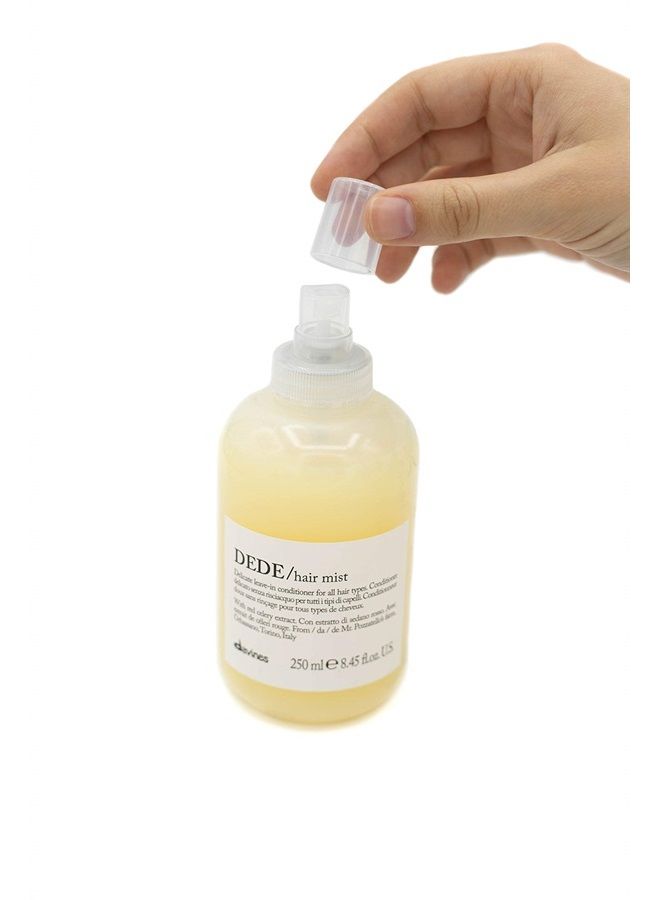 Davines بخاخ شعر DEDE، بلسم خفيف بدون شطف، يرطب مع إضافة اللمعان، يزيد من قابلية التمشيط للشعر الناعم، 8.45 أونصة سائلة. - Image 4