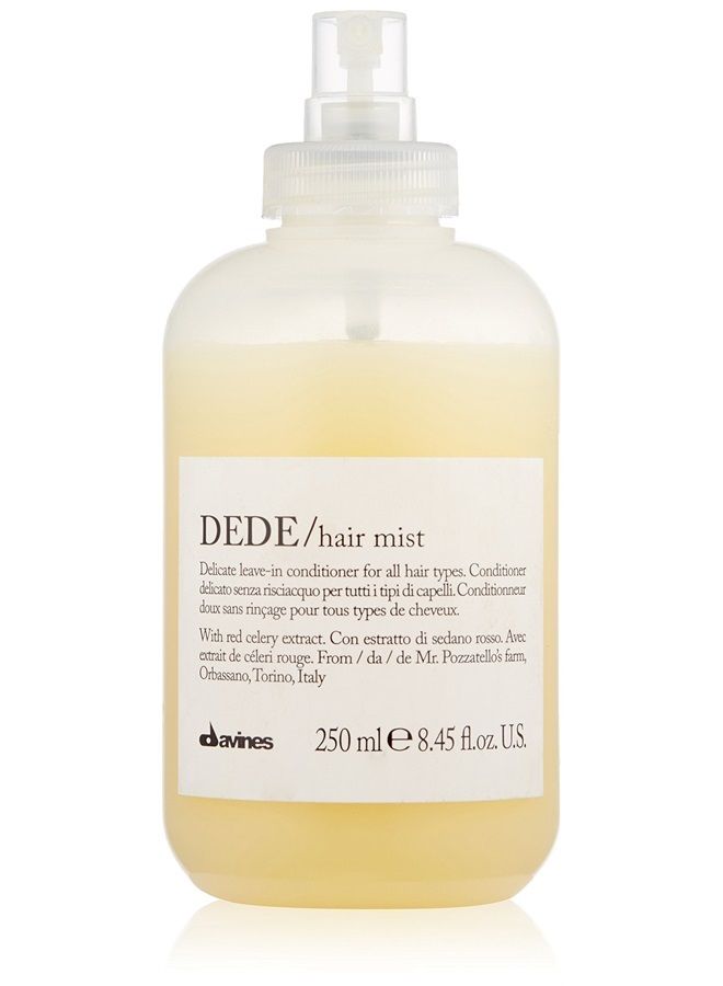 Davines بخاخ شعر DEDE، بلسم خفيف بدون شطف، يرطب مع إضافة اللمعان، يزيد من قابلية التمشيط للشعر الناعم، 8.45 أونصة سائلة. - Image 1