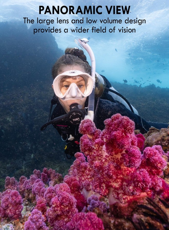 TUSA M-1010 Zensee Scuba Diving Mask, Black - Image 4