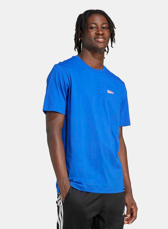 Adidas Pennant Trim Graphic T-Shirt - Image 3