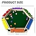 Nicecho 16 Players Shut The Box Dice Game Wooden Board Table Math Game with 16 Dice Classics Tabletop Version Games for Kids Adults FamilyClassroomHomeParty or Pub - Image 3