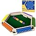 Nicecho 16 Players Shut The Box Dice Game Wooden Board Table Math Game with 16 Dice Classics Tabletop Version Games for Kids Adults FamilyClassroomHomeParty or Pub - Image 2