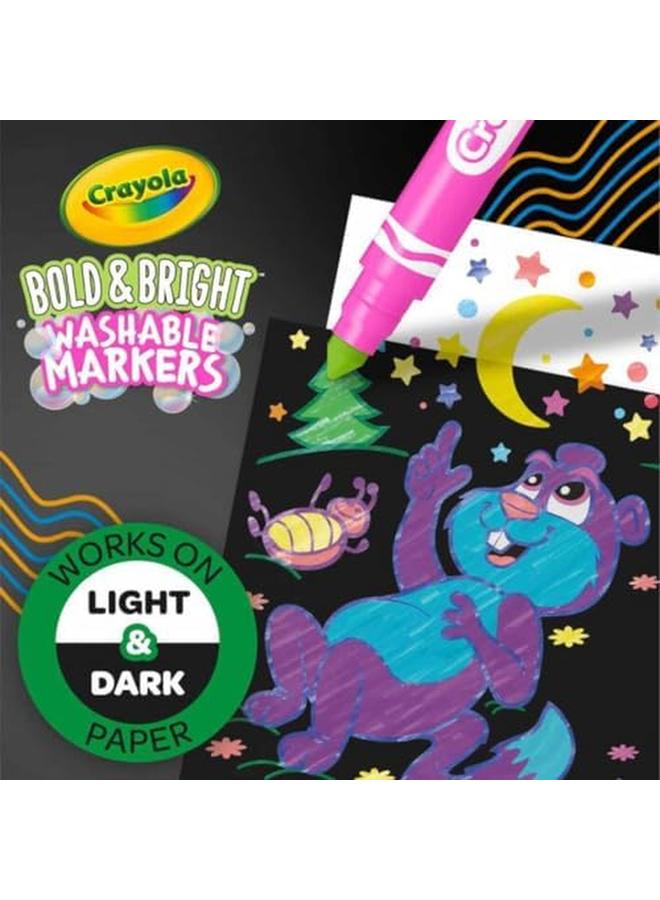 Crayola Broad Line Marker Bold And Bright 10 Count - Image 4