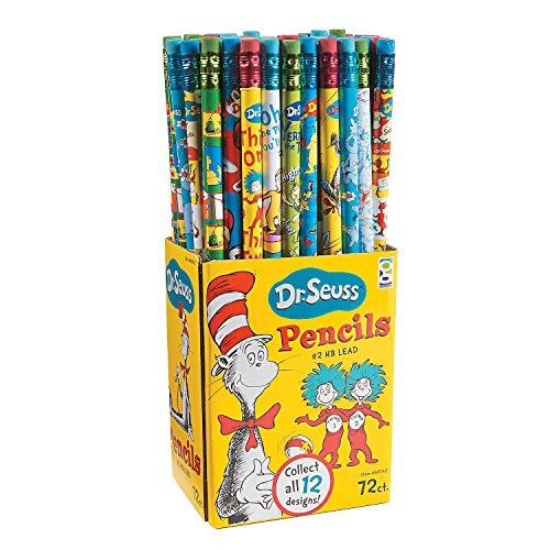 Geddes Raymond Geddes 69743 Dr. Seuss Assorted Number 2 Pencils For Kids (Pack of 72) - Image 3