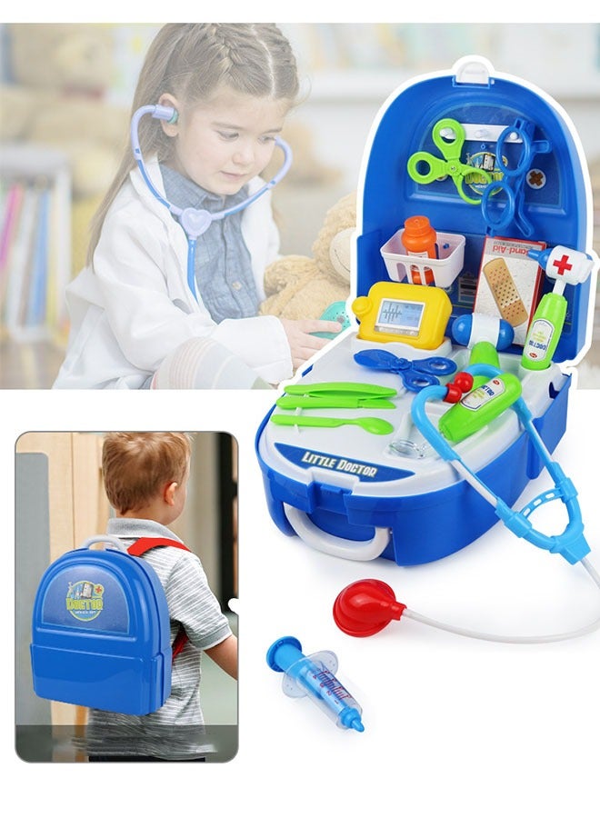 GROIC Doctor Kit for Kids, 20Pcs Pretend Medical Doctor Medical Playset with Stethoscope, Medical Kits Gift, Educational Doctor Toys for Toddler Boys Girls - Image 5