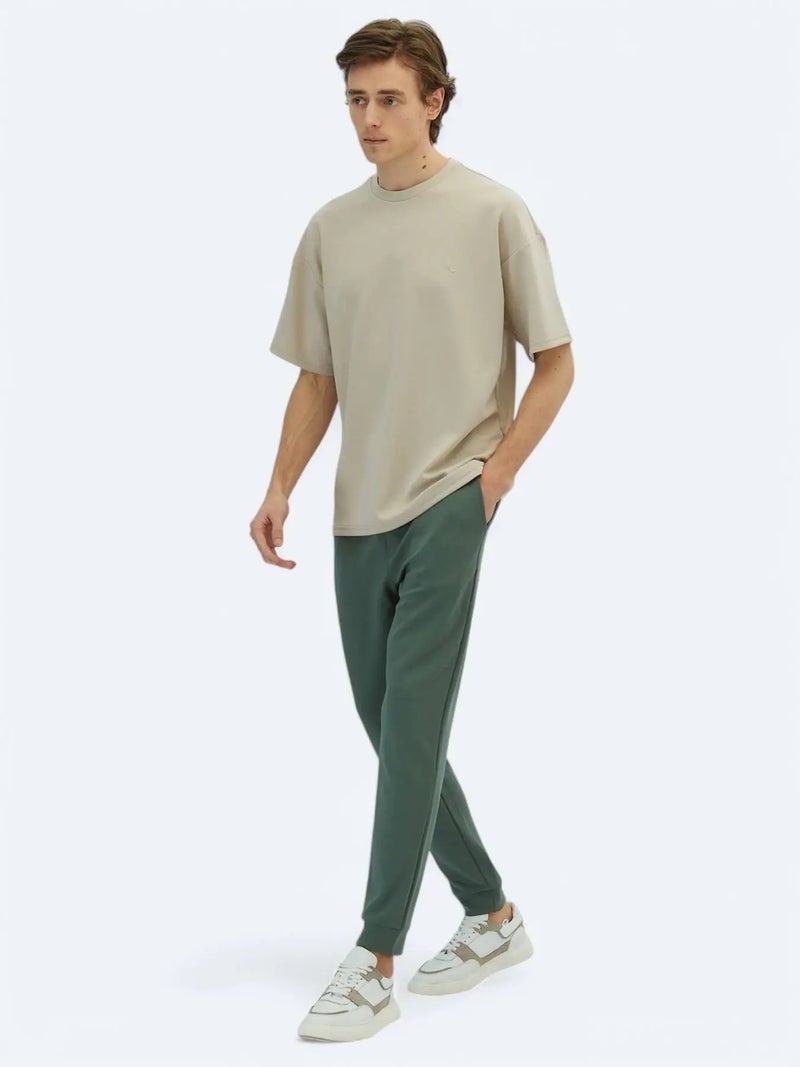 كيب تيشيرت بيج سادة برقبة دائرية - Image 3