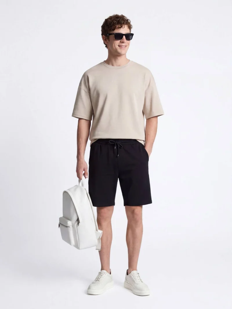 Kip Beige Plain T-Shirt