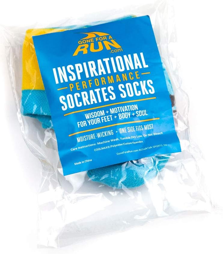 Gone For a Run Inspirational Ankle Socks for Women - Affirmation - Fun Running Socks - Runners Gifts & Motivation - Image 4