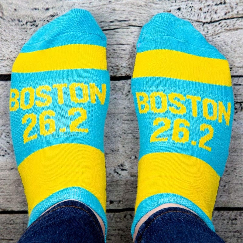 Gone For a Run Inspirational Ankle Socks for Women - Affirmation - Fun Running Socks - Runners Gifts & Motivation - Image 2