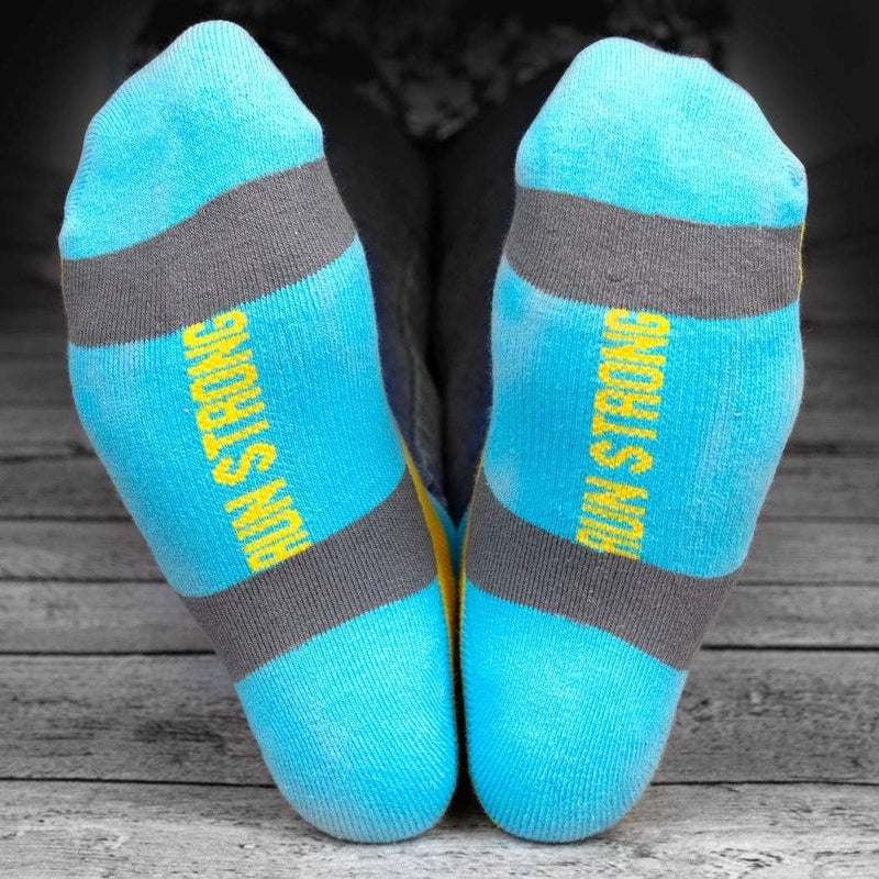 Gone For a Run Inspirational Ankle Socks for Women - Affirmation - Fun Running Socks - Runners Gifts & Motivation - Image 3