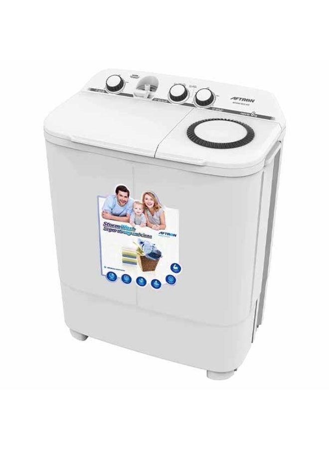 Twin Tub Washing Machine AFW66100X White