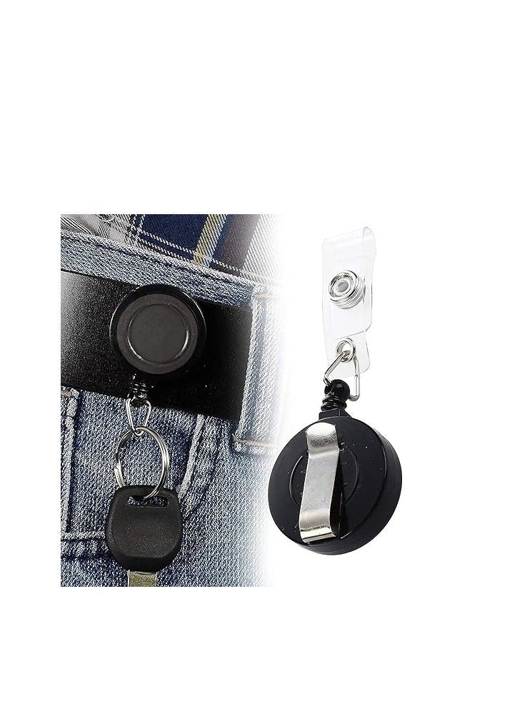 Terabyte ID Card Holder With Clip Black/Silver - Image 4