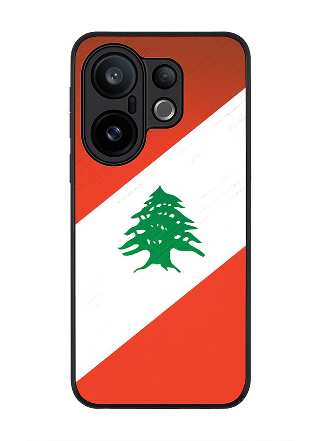Stylizedd For vivo X200 FE / S30 Pro mini Case,Slim fit Camera Protection, Shockproof Thin Phone cover  - Flag Of Lebanon