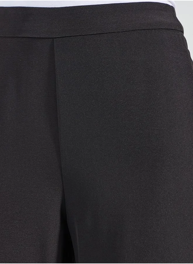 Styli Wide Leg Tailored Full Length Pants