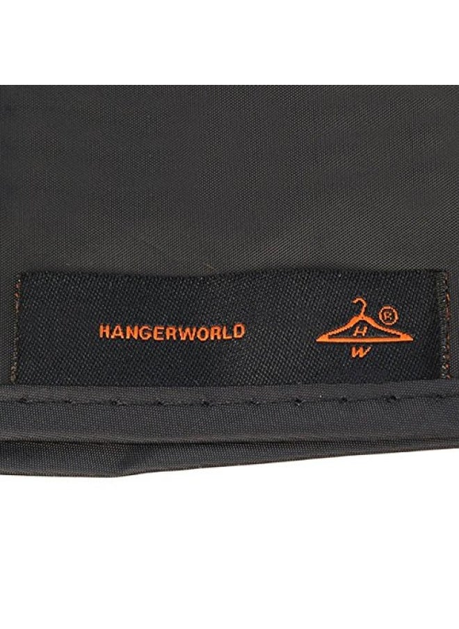 HANGERWORLD 6 Ft Single Waterproof Nylon Garment Rail Cover Double Zip For Easy Access Black  - Image 4