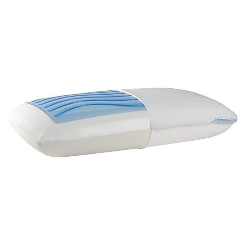 Sealy Dreamlife King Size Memory Foam Cooling Pillow with SealyChill Cooling Gel Removable MachineWashable Cover Made in the USA White - Image 3