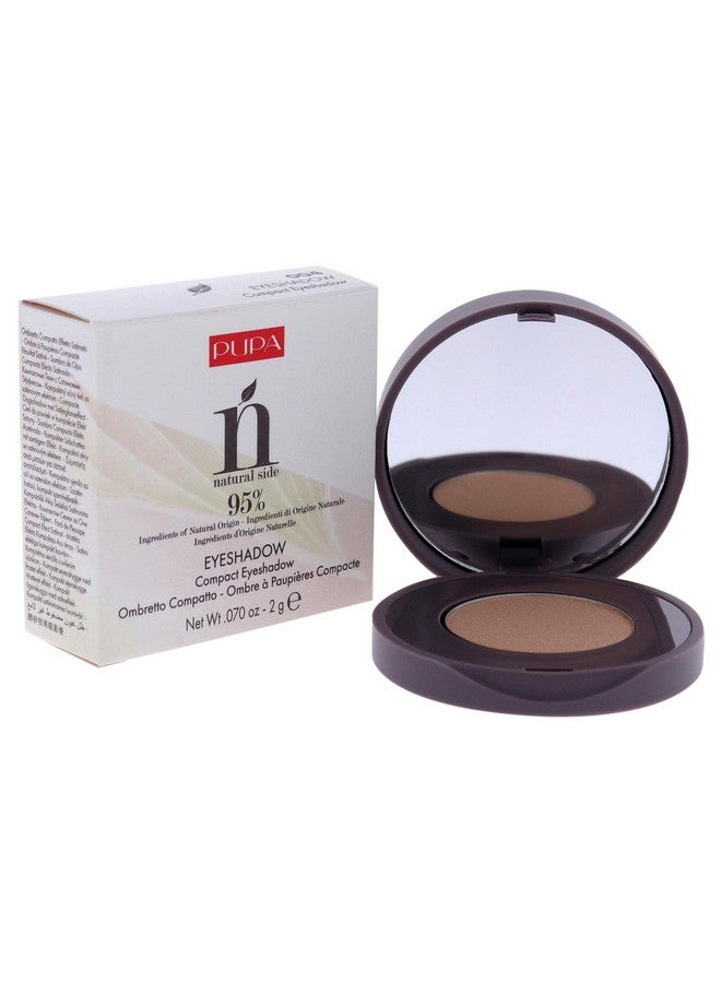 PUPA Milano Natural Side Eyeshadow 004 Light Gold Light Satin Easy Blending Eyeshadow Powder To Make Eyes Pop Neutral Shadow Color Paraben Silicone Free Formula 0.07 Oz - Image 4