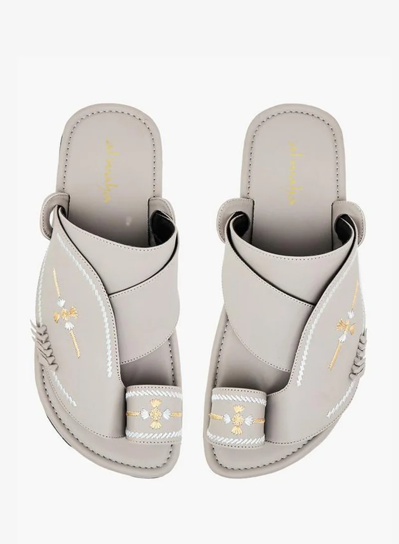 الواحة Men Embroidered Arabic Sandals Ramadan Collection