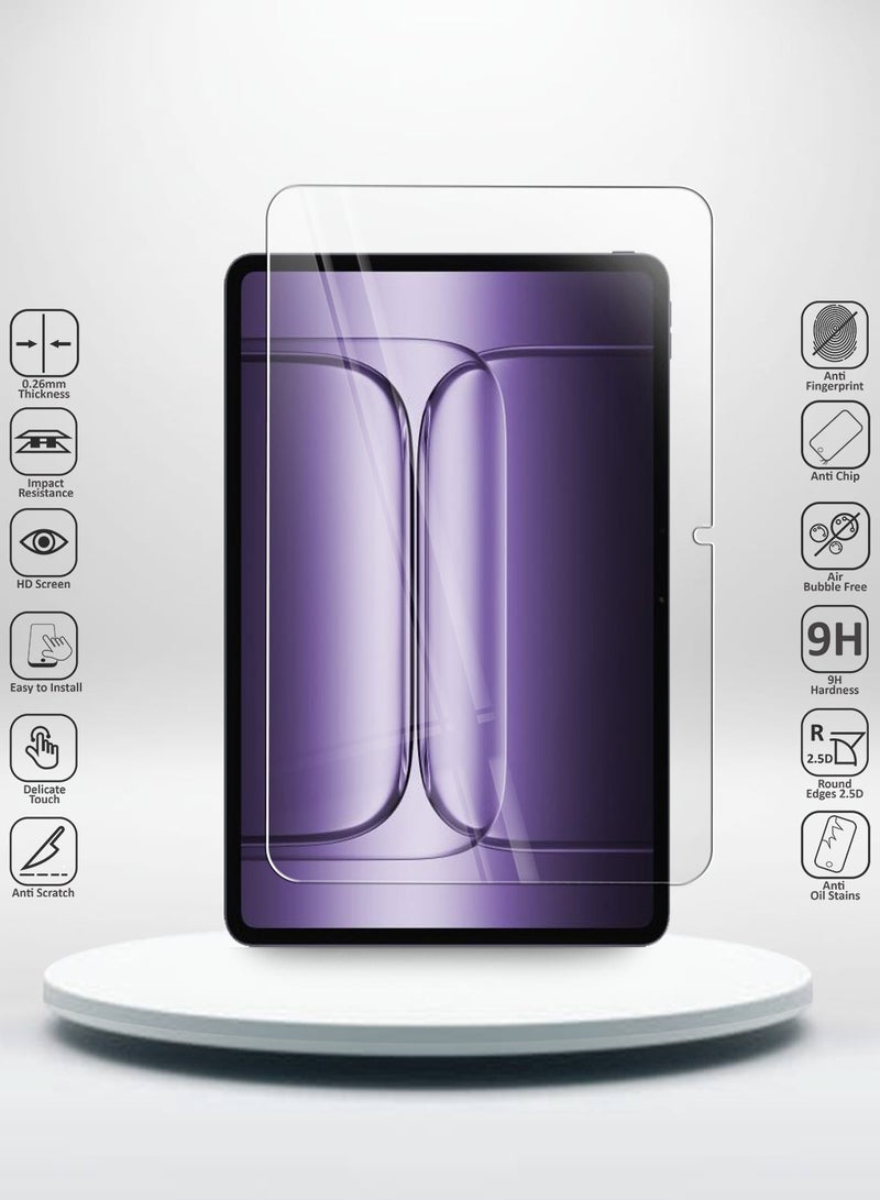 Techie OnePlus Pad 3 13.2" 2025 Screen Protector – Full HD Tempered Glass Screen Protector for OnePlus Pad 3 13.2" 2025 Anti Reflection, 9H Hardness 0.33 mm Rounded Edges Bubbles Free Easy Installation - Image 2