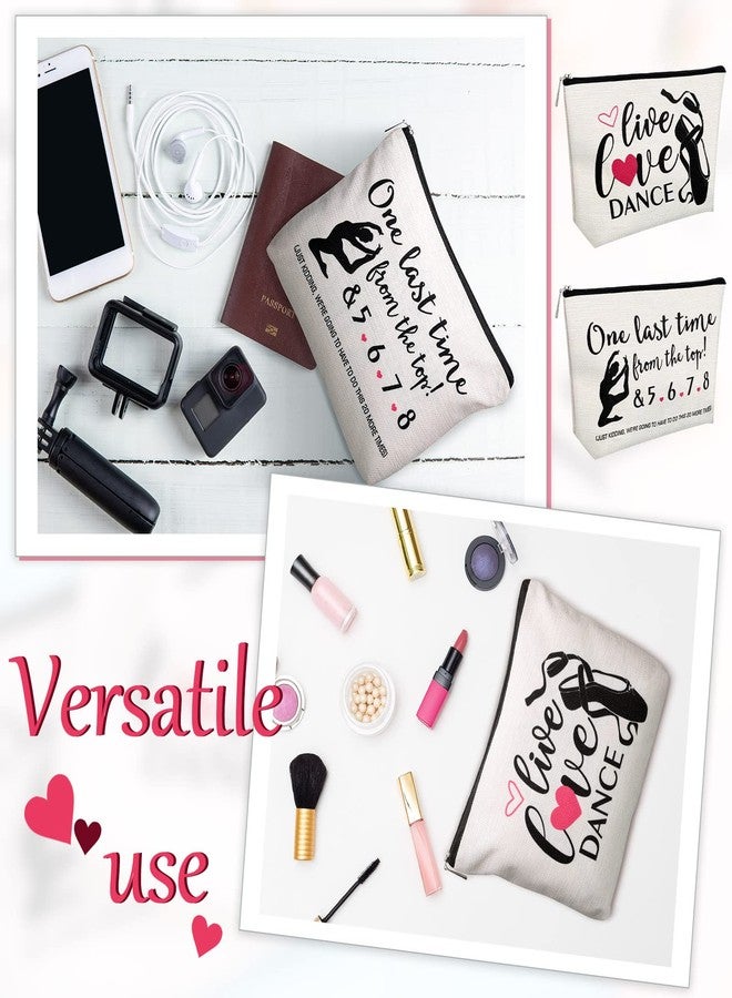تونديامو حقيبة مكياج رقص من تونديمو، 4 قطع، هدية مثالية لراقصات الباليه ومحبات الباليه، حقيبة أدوات أساسية للسفر، هدية رائعة لعيد الميلاد للفتيات والنساء والمعلمات وفرق المسابقات - Image 4