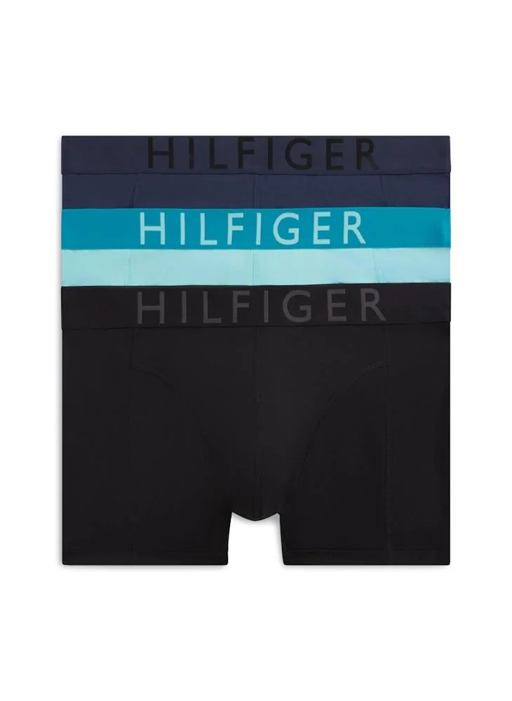 تومي هيلفيغر 3-Pack Logo Waistband Cooling Microfibre Trunks