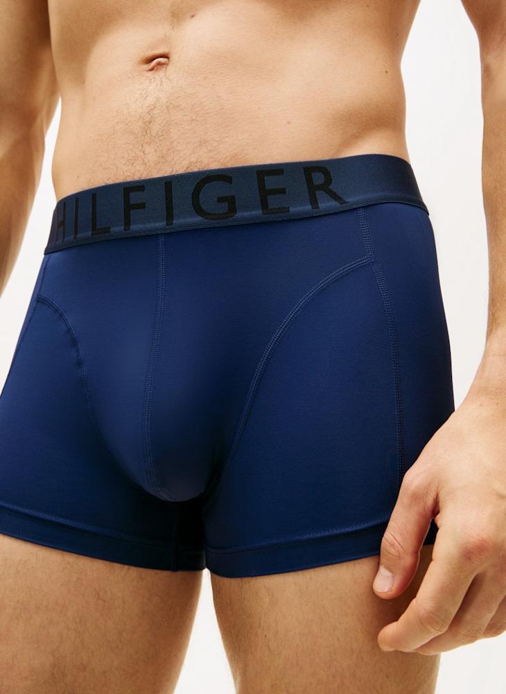 TOMMY HILFIGER 3-Pack Logo Waistband Cooling Microfibre Trunks - Image 5