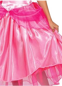 Party Centre Princess Peach Costume Dress, Nintendo Super Mario Bros Deluxe Dress Up Outfit for Girls  - Image 3