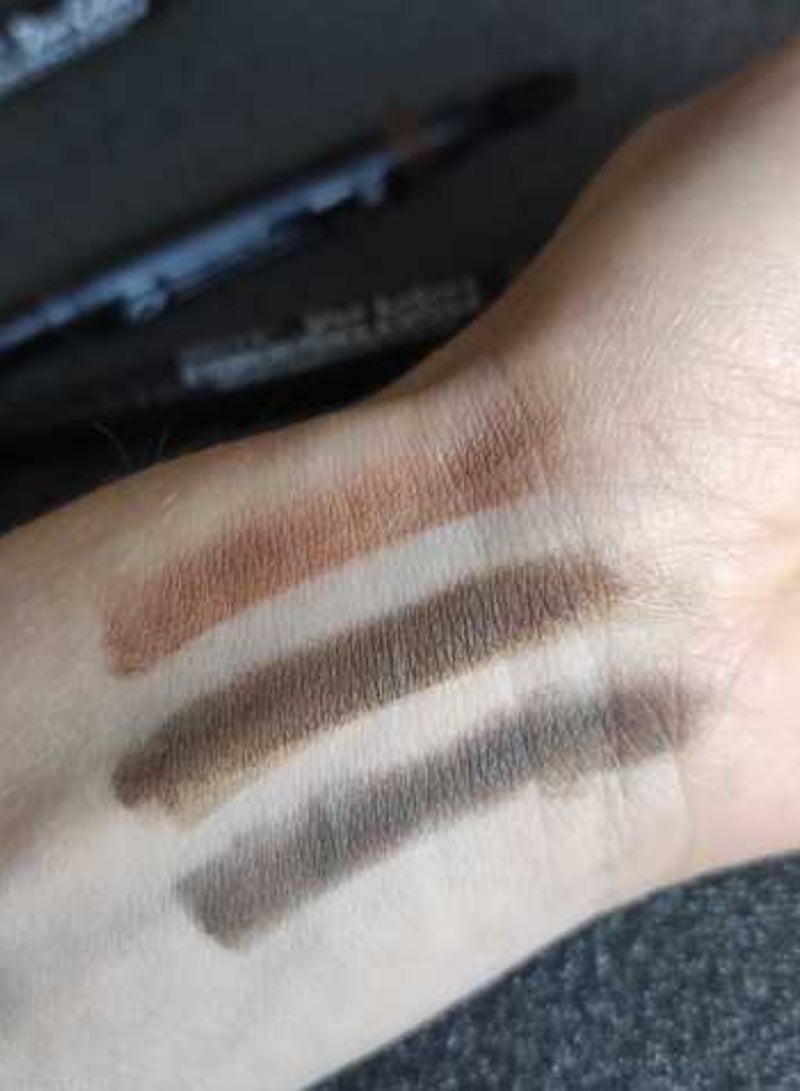 Technic Duo Colour Eyebrow Pencil Dark - Image 3