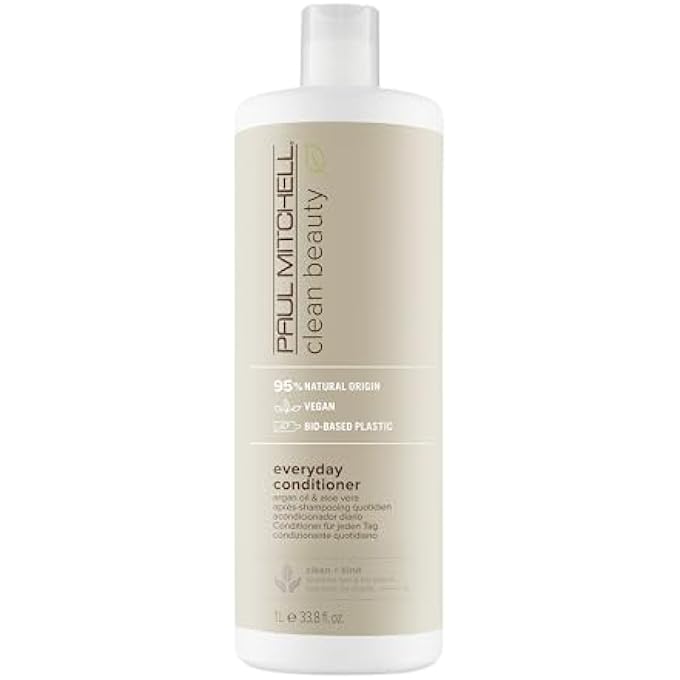 Paul Mitchell CLEAN BEAUTY EVERYDAY CONDITIONER ULTRA-RICH FORMULA, IMPROVES, ELASTICITY FOR ALL HAIR TYPES, 33.8 FL. OZ - Image 2