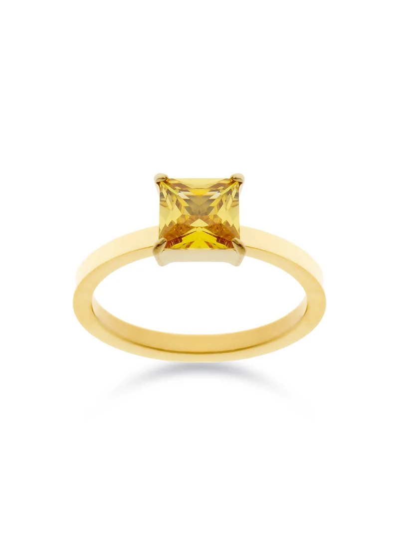 ليو جو Liu Jo Cher Gold Ring - Yellow - LJ2434