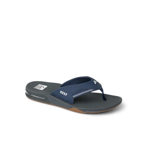 Reef Fanning Men's Comfort Beach Sandals Navy/shadow - 6 Medium - Image 2