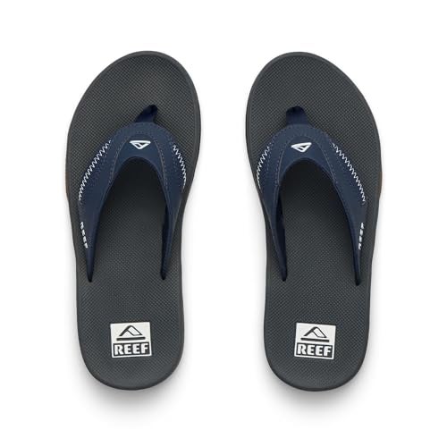 Reef Fanning Men's Comfort Beach Sandals Navy/shadow - 6 Medium - Image 5