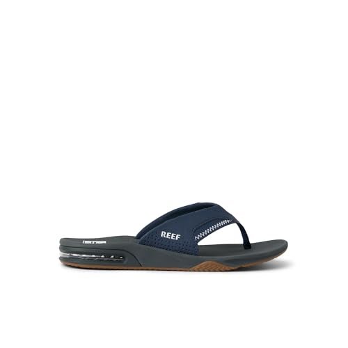 Reef Fanning Men's Comfort Beach Sandals Navy/shadow - 6 Medium - Image 4