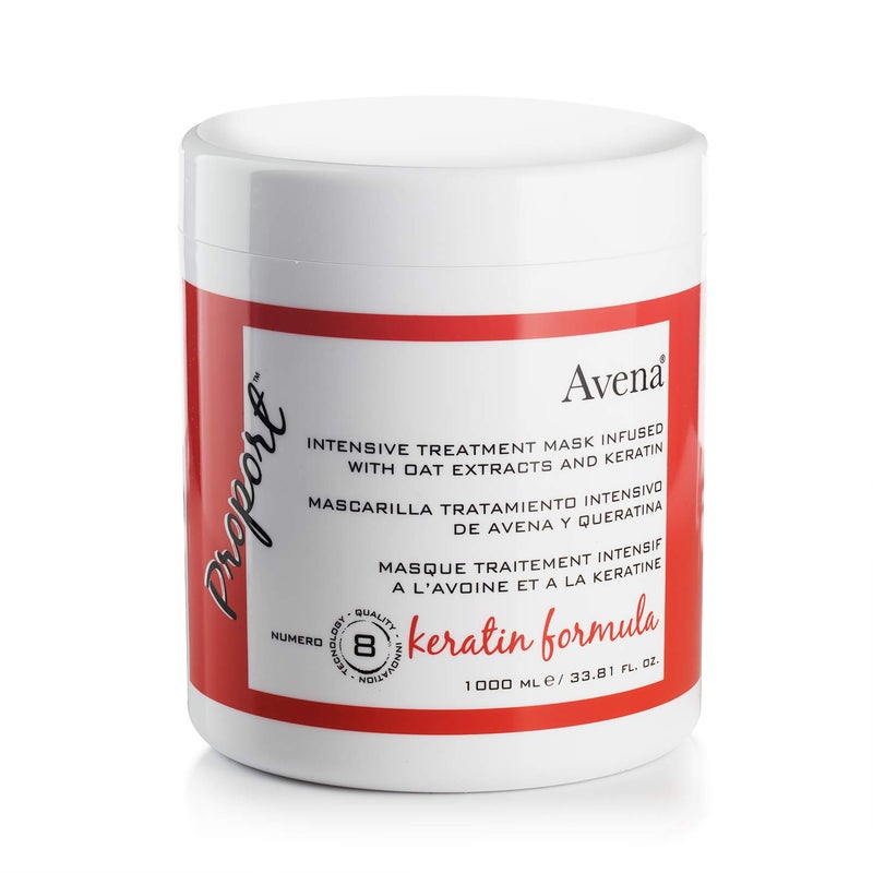 Avena Oat Extracts & Keratin Intensive Treatment Mask, 33.8 Fl Oz - Image 5